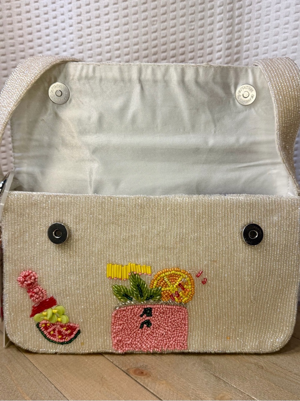 Viral Beaded Tropical Drink & Fruit Shoulder Bag…TJMaxx & Marshalls - Picture 7 of 8